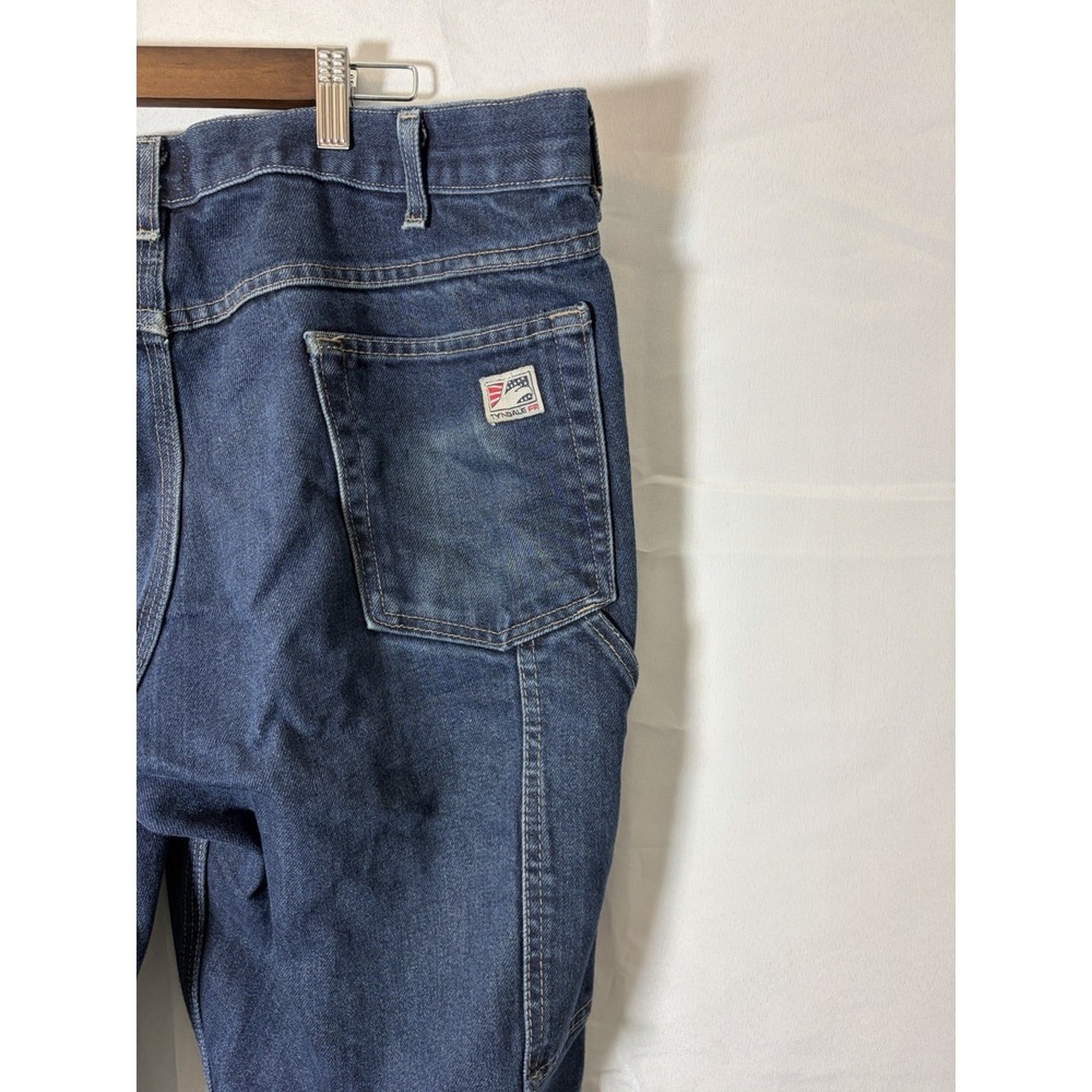 Tyndale Jeans Men's Size 38x32 Blue FR Fire Flame Resistant Workwear USA - Picture 8 of 15